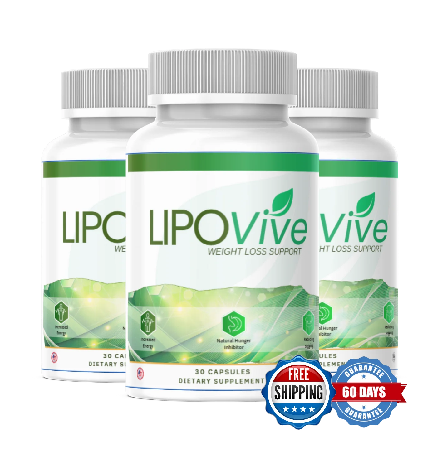 LipoVive 3 Bottle Package